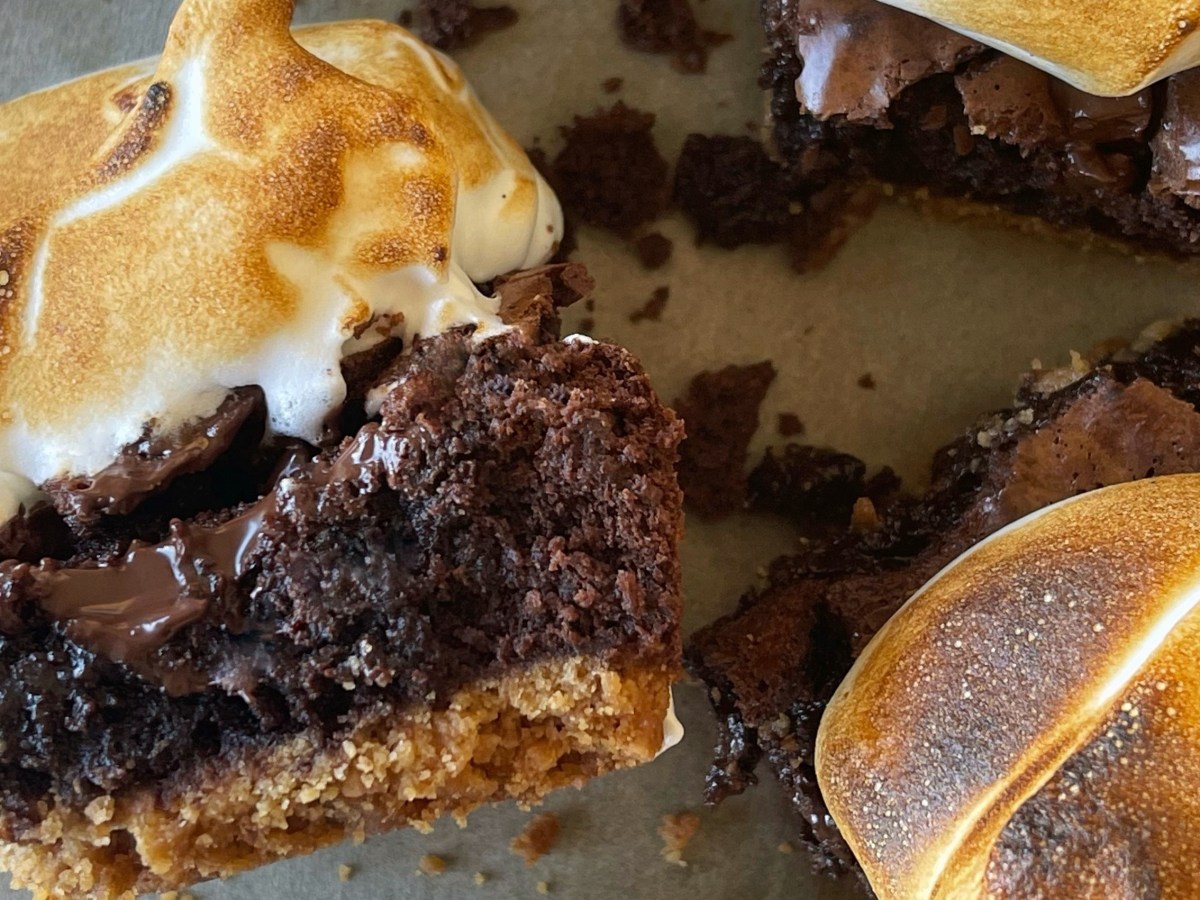 s’mores brownies